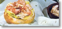 recette de sandwich au crabe