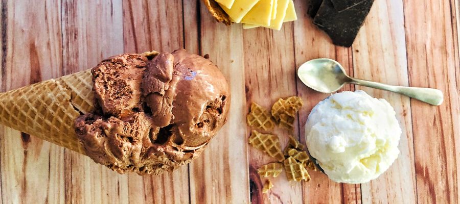 Un petit dessert délicieux au doux parfum méditerranéen. de Belgourmet.eu